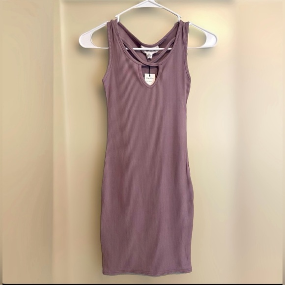 NOT FOR SALE-Sugar & Cream Bodycon Mini Dress XS Light Purple Coastal Cowgirl - Picture 4 of 8